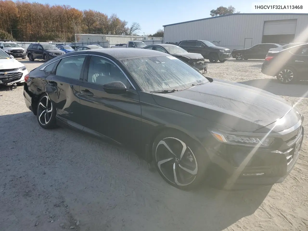 1HGCV1F32LA113468 2020 Honda Accord Sport