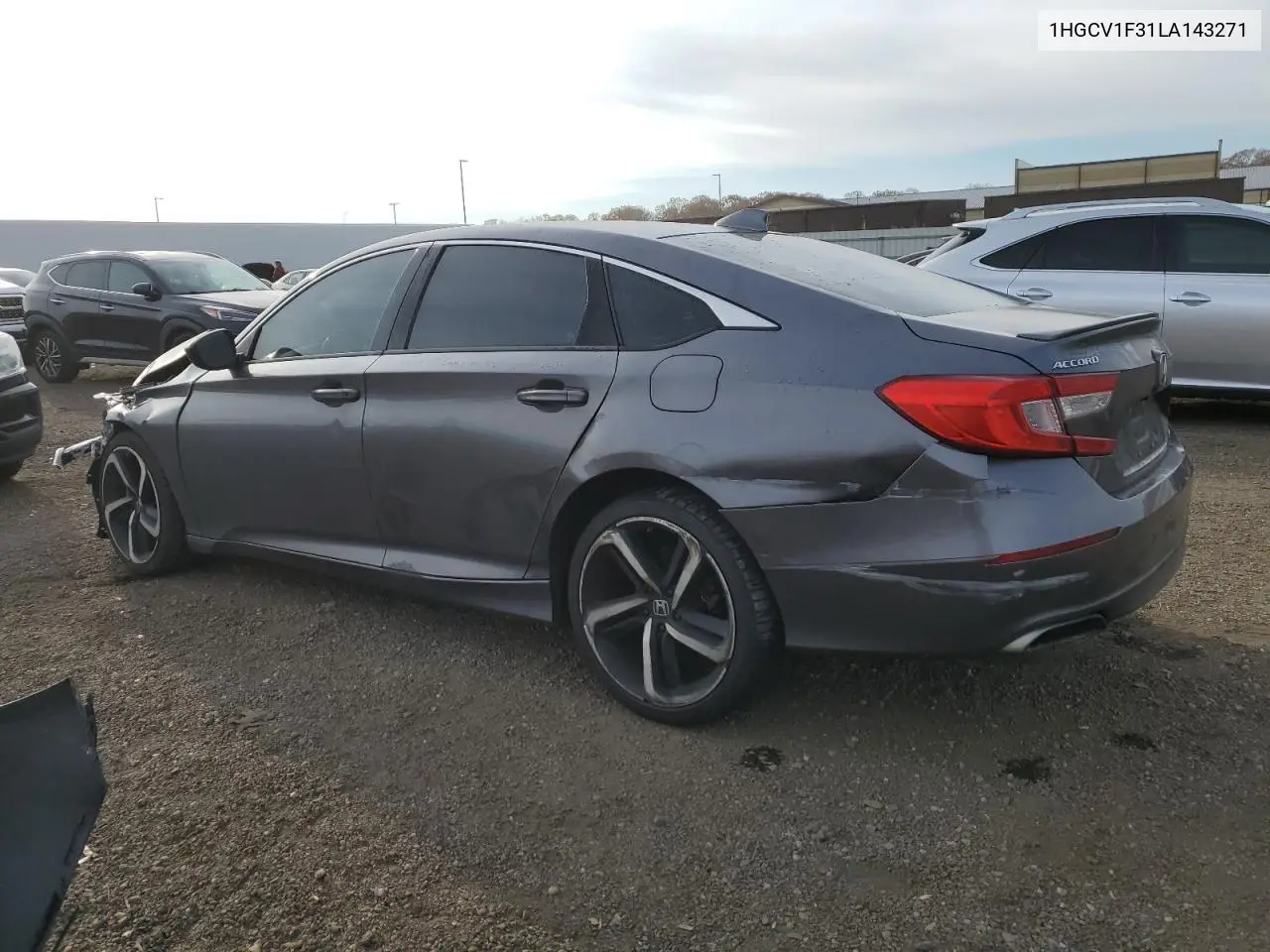 1HGCV1F31LA143271 2020 Honda Accord Sport