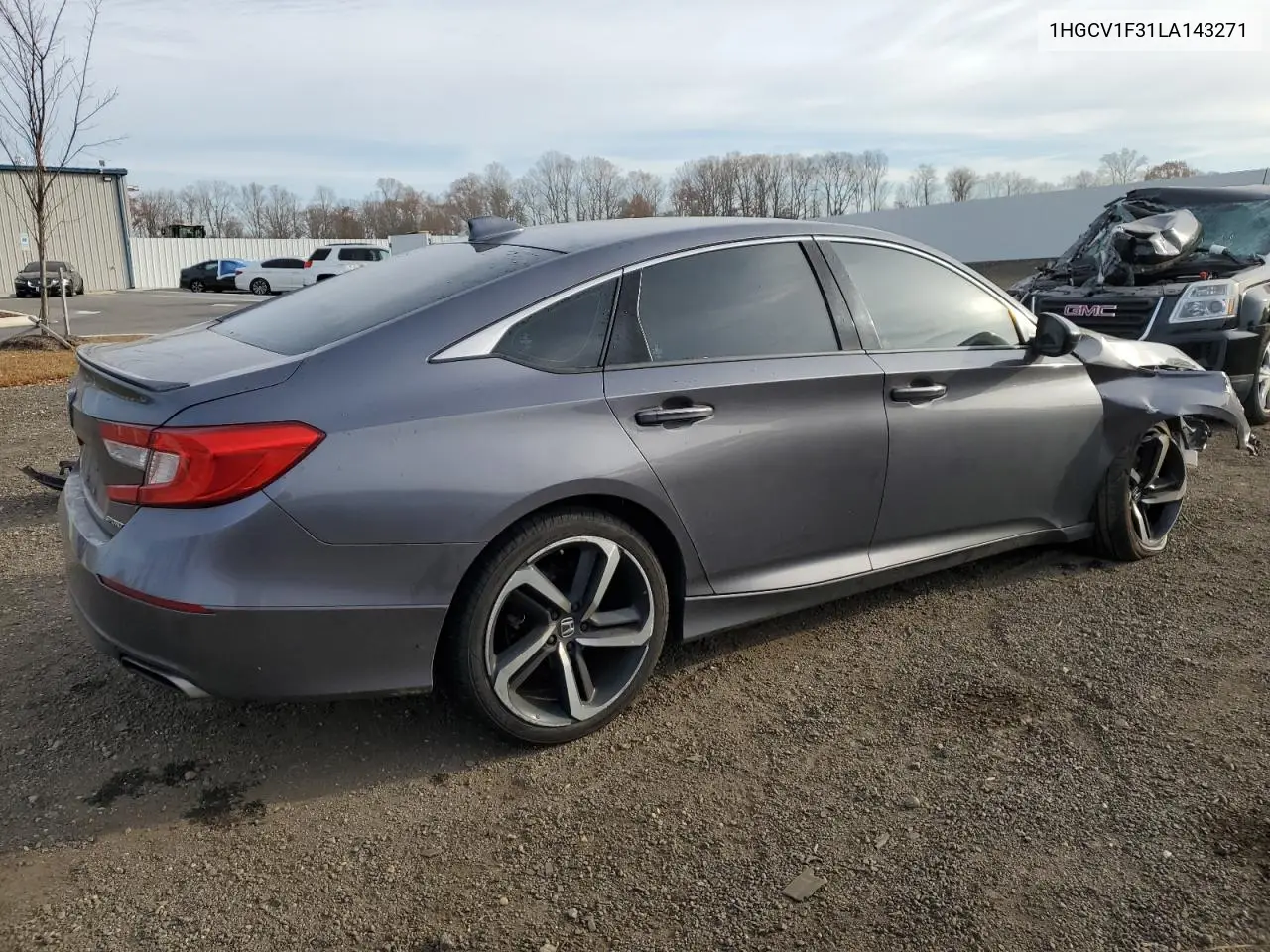 1HGCV1F31LA143271 2020 Honda Accord Sport