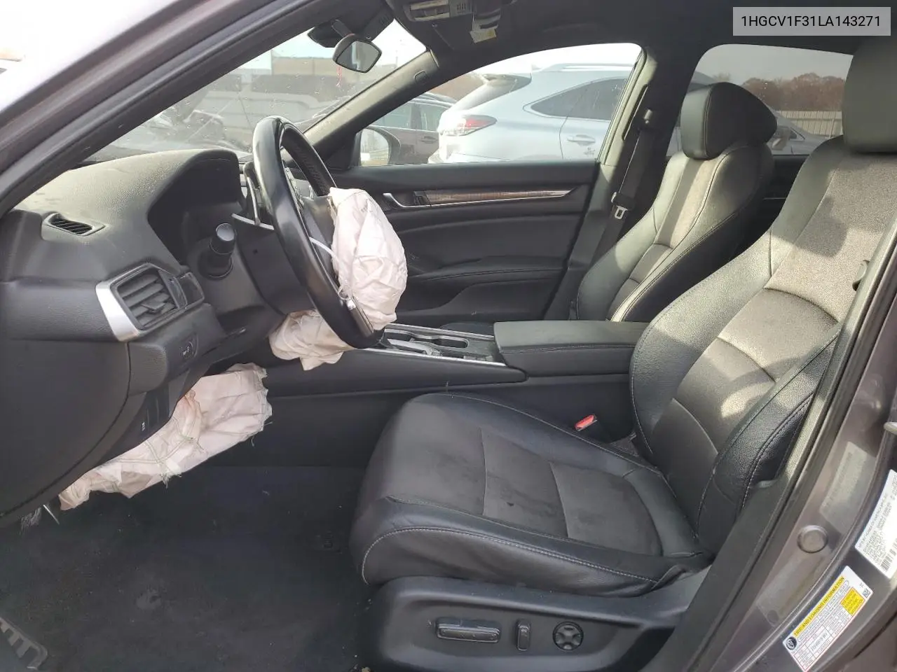 1HGCV1F31LA143271 2020 Honda Accord Sport