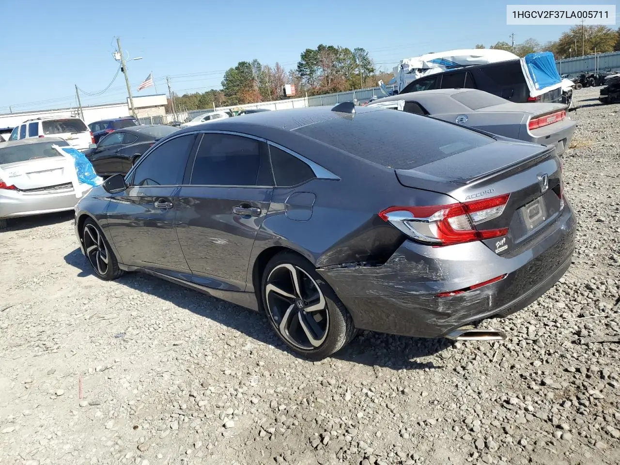 1HGCV2F37LA005711 2020 Honda Accord Sport
