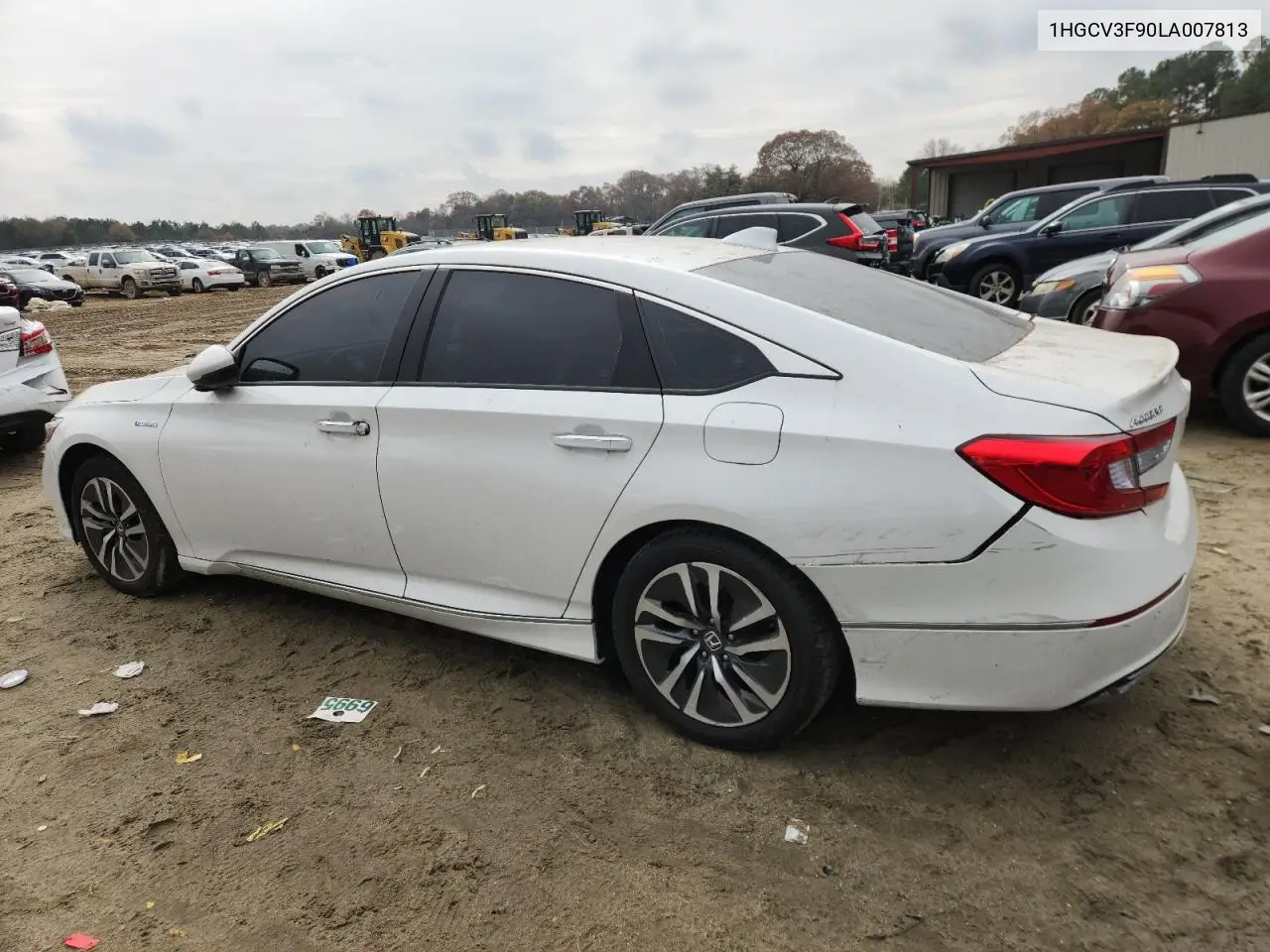 1HGCV3F90LA007813 2020 Honda Accord Touring Hybrid