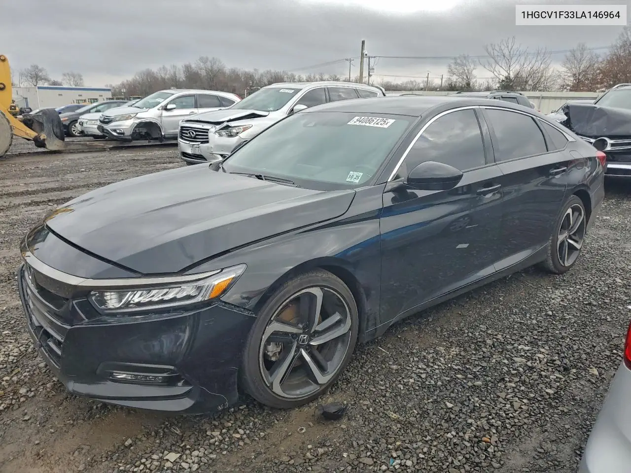 1HGCV1F33LA146964 2020 Honda Accord Sport