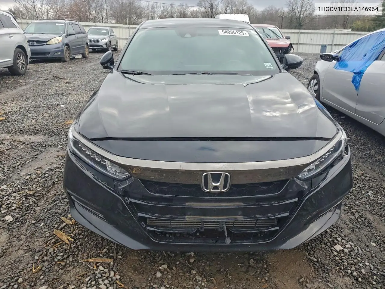 1HGCV1F33LA146964 2020 Honda Accord Sport