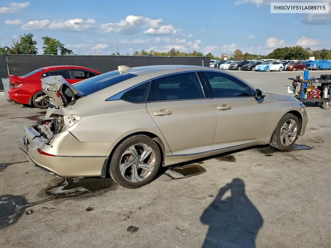 1HGCV1F51LA089715 2020 Honda Accord Exl