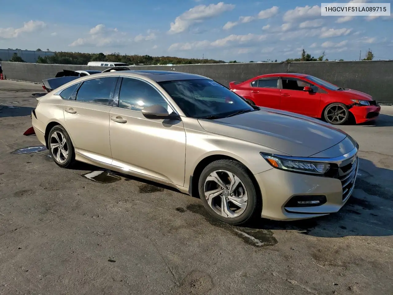 1HGCV1F51LA089715 2020 Honda Accord Exl