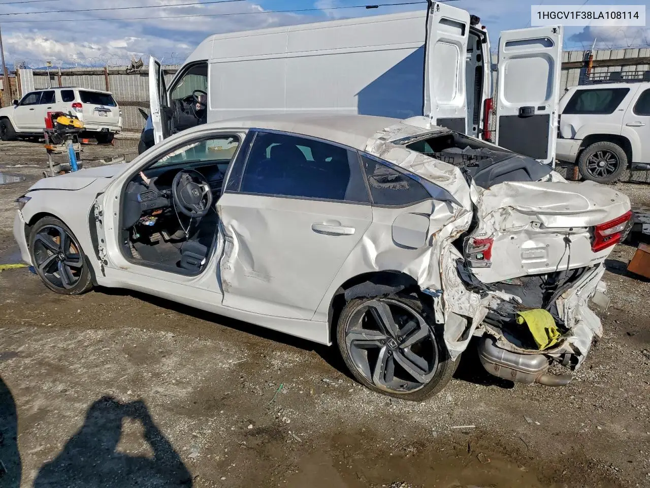 1HGCV1F38LA108114 2020 Honda Accord Sport