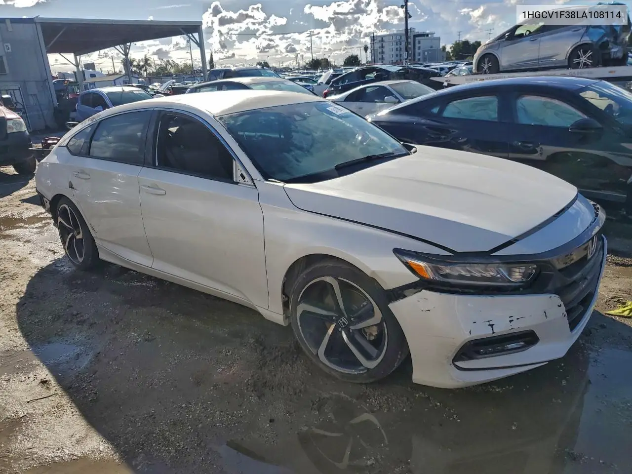 1HGCV1F38LA108114 2020 Honda Accord Sport