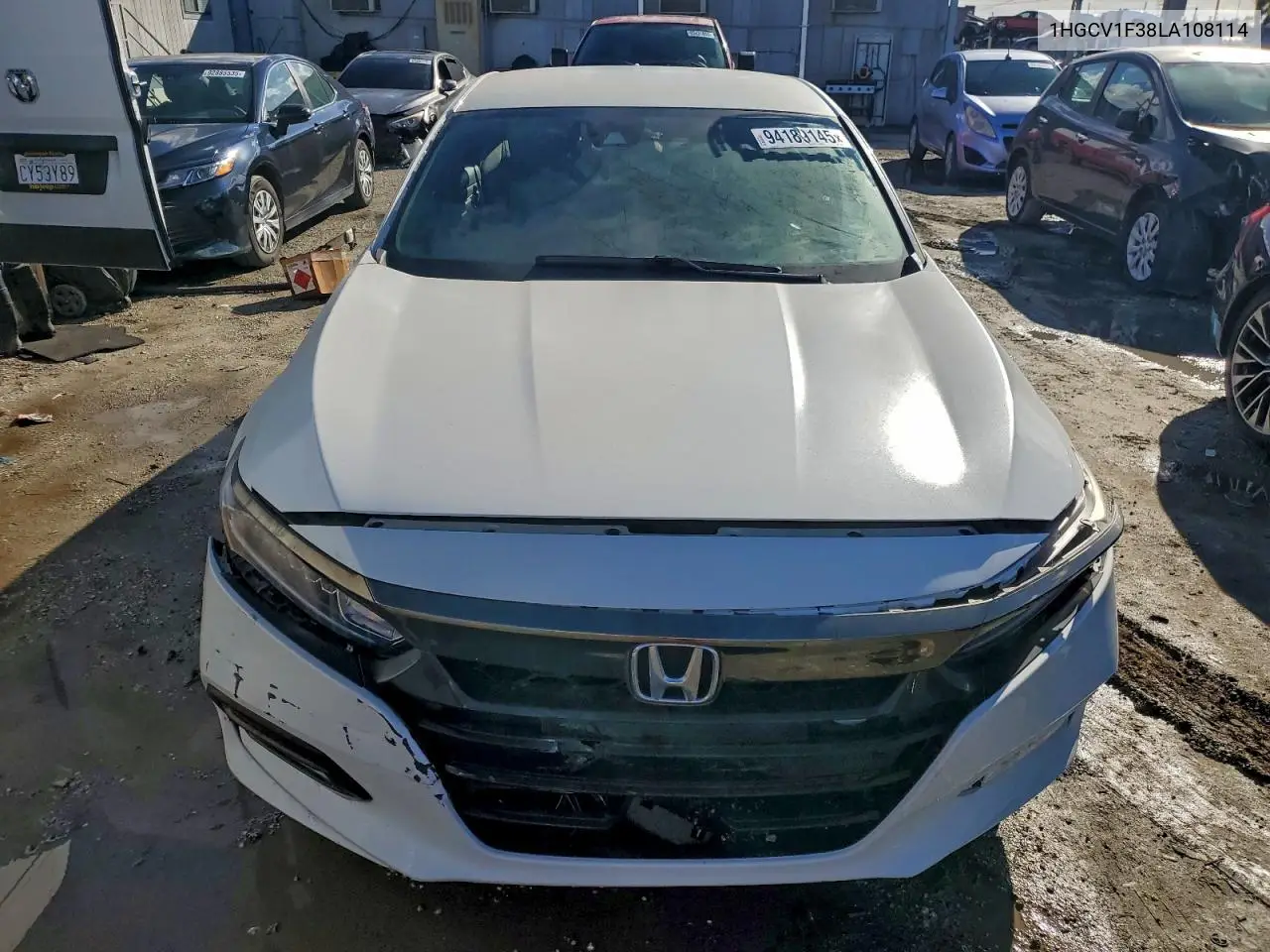 1HGCV1F38LA108114 2020 Honda Accord Sport