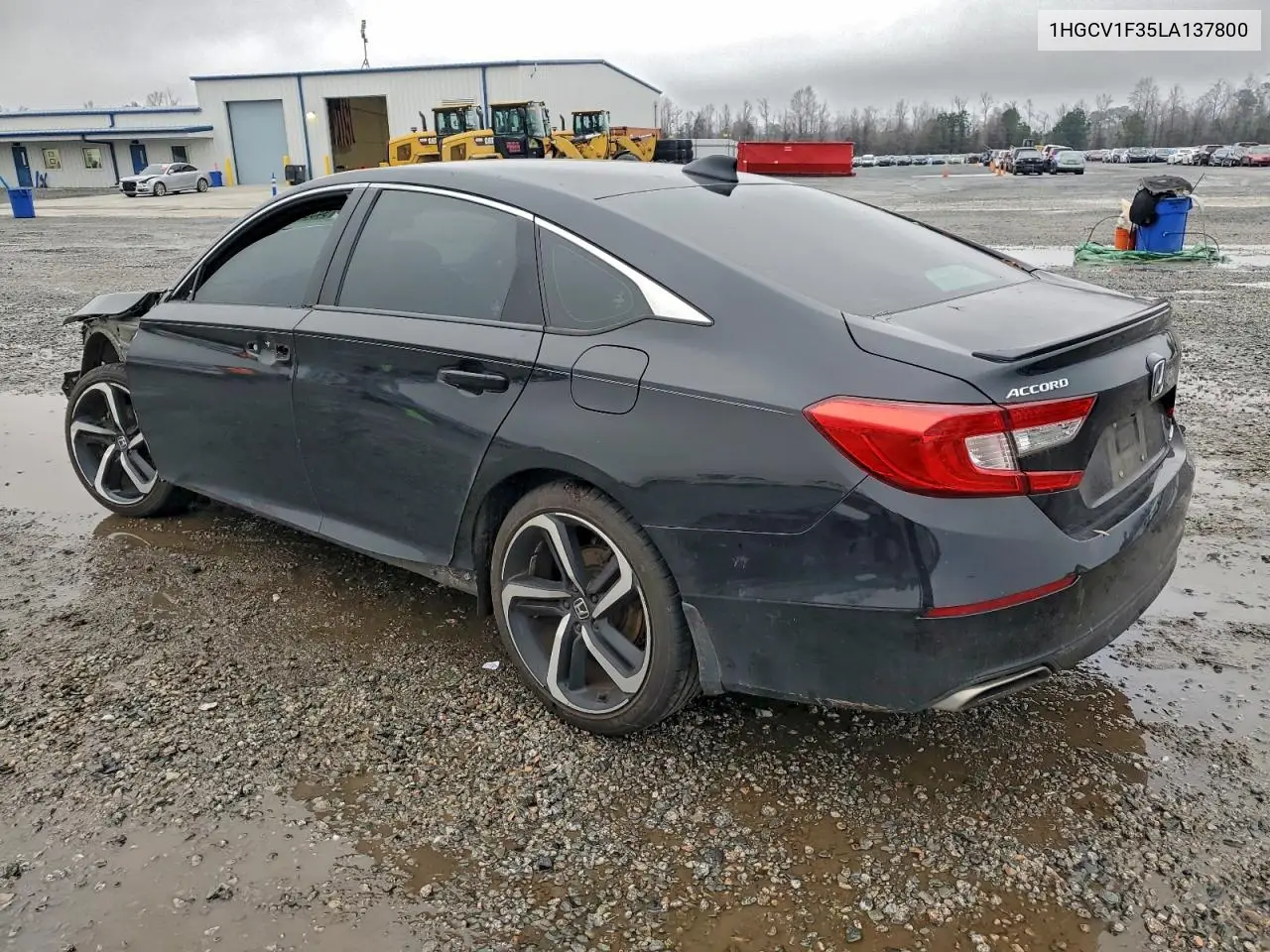 1HGCV1F35LA137800 2020 Honda Accord Sport