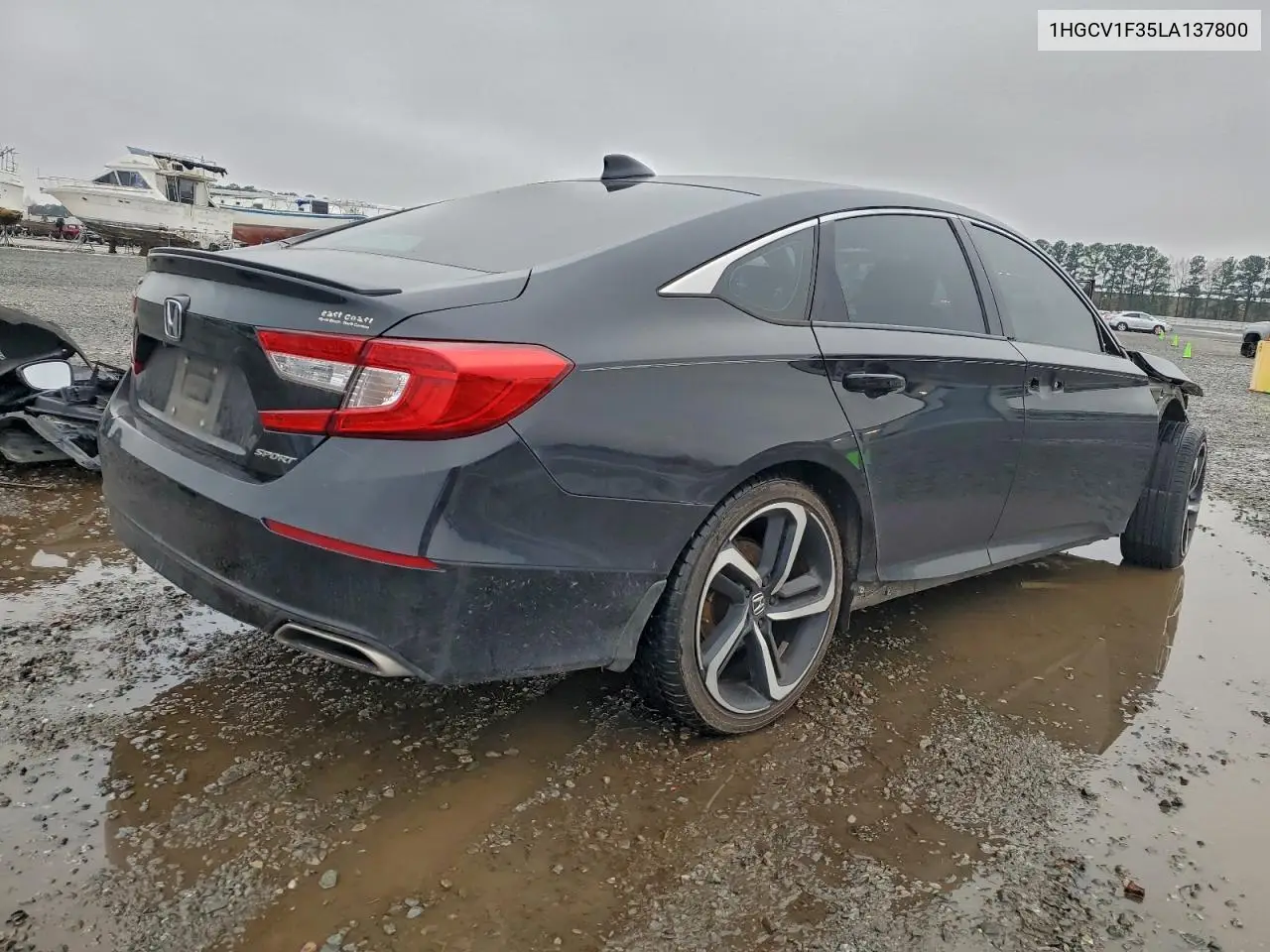1HGCV1F35LA137800 2020 Honda Accord Sport