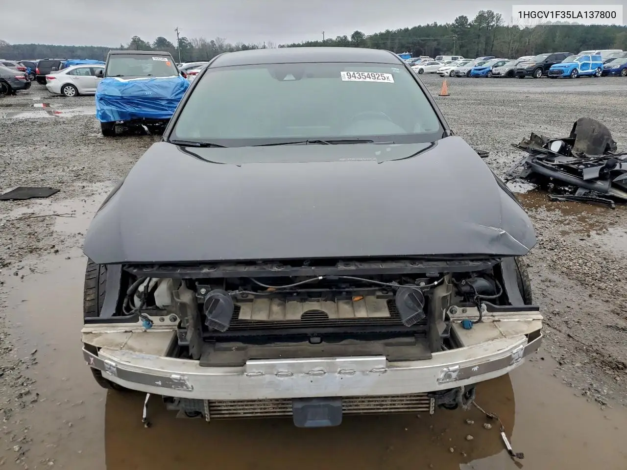 1HGCV1F35LA137800 2020 Honda Accord Sport