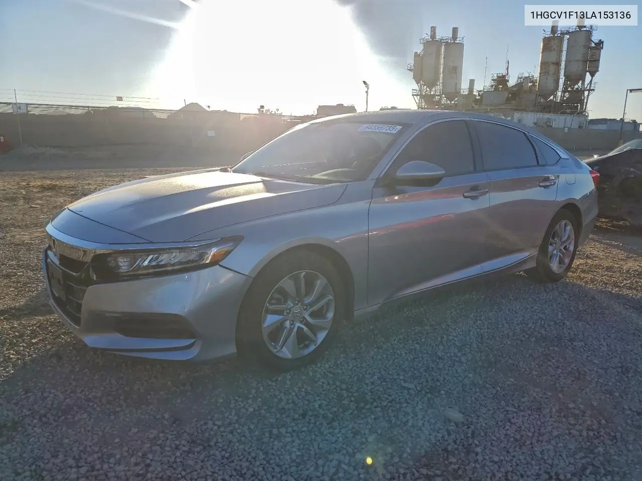 1HGCV1F13LA153136 2020 Honda Accord Lx