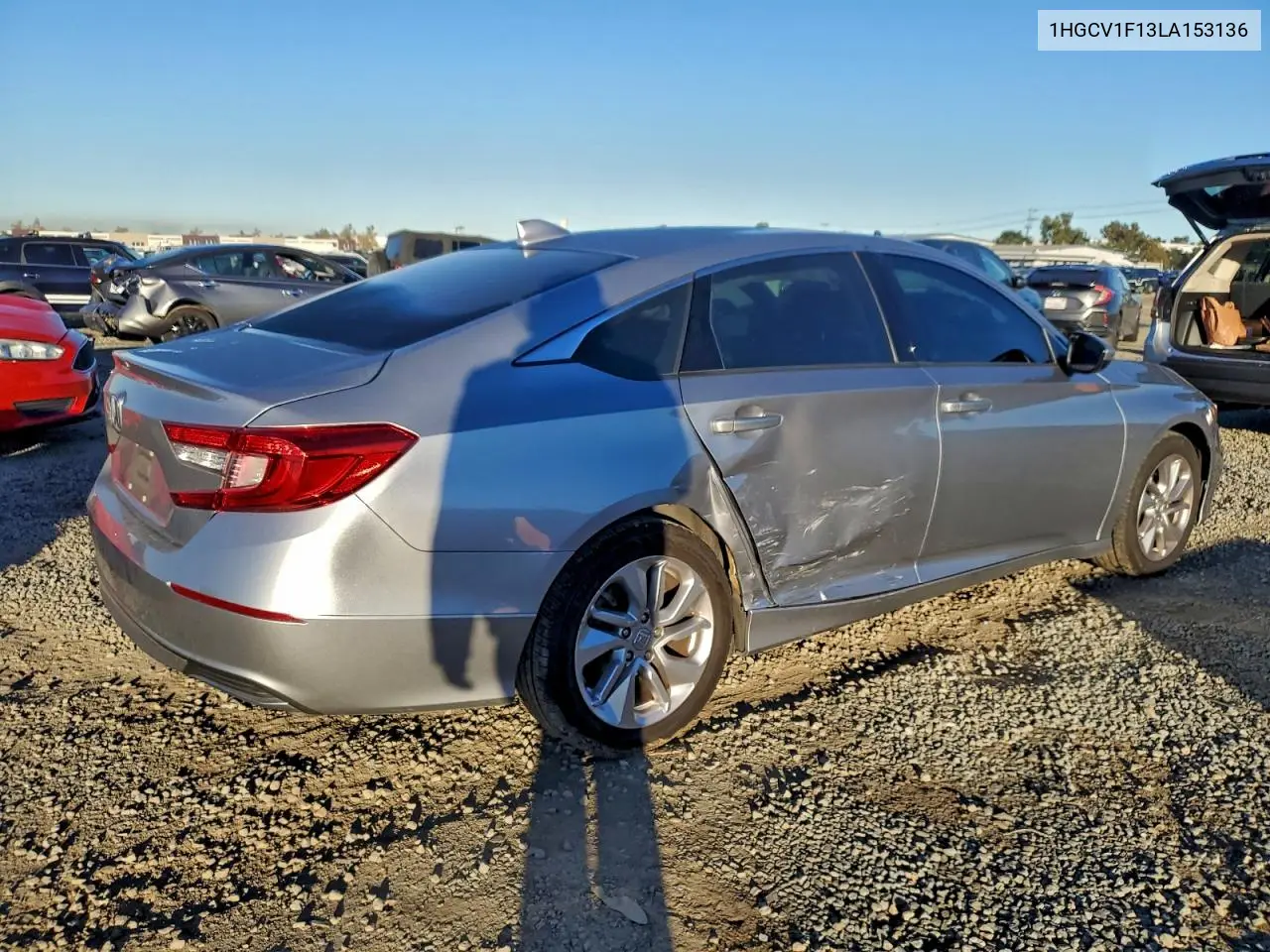 1HGCV1F13LA153136 2020 Honda Accord Lx