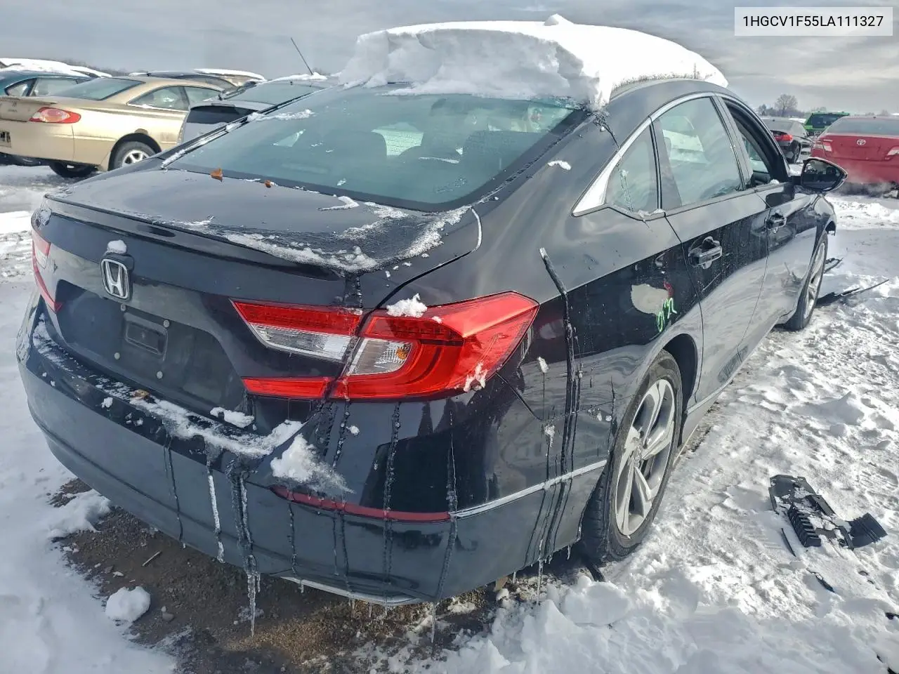 1HGCV1F55LA111327 2020 Honda Accord Exl