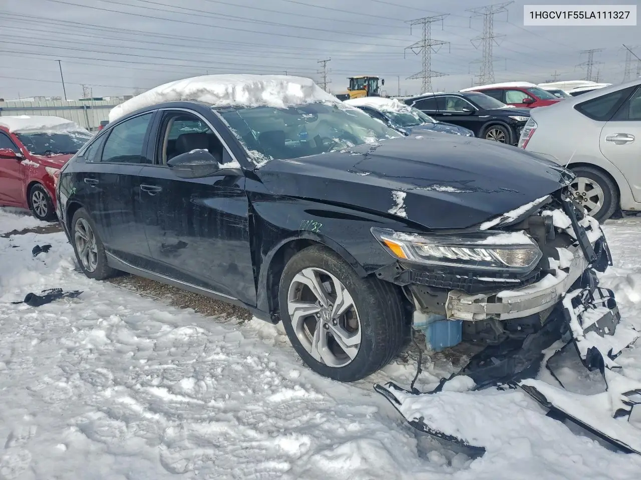 1HGCV1F55LA111327 2020 Honda Accord Exl