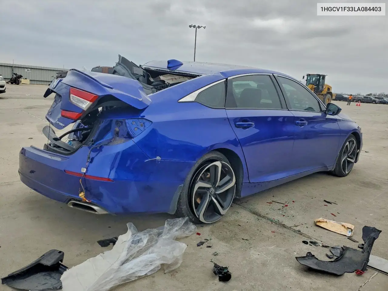 1HGCV1F33LA084403 2020 Honda Accord Sport