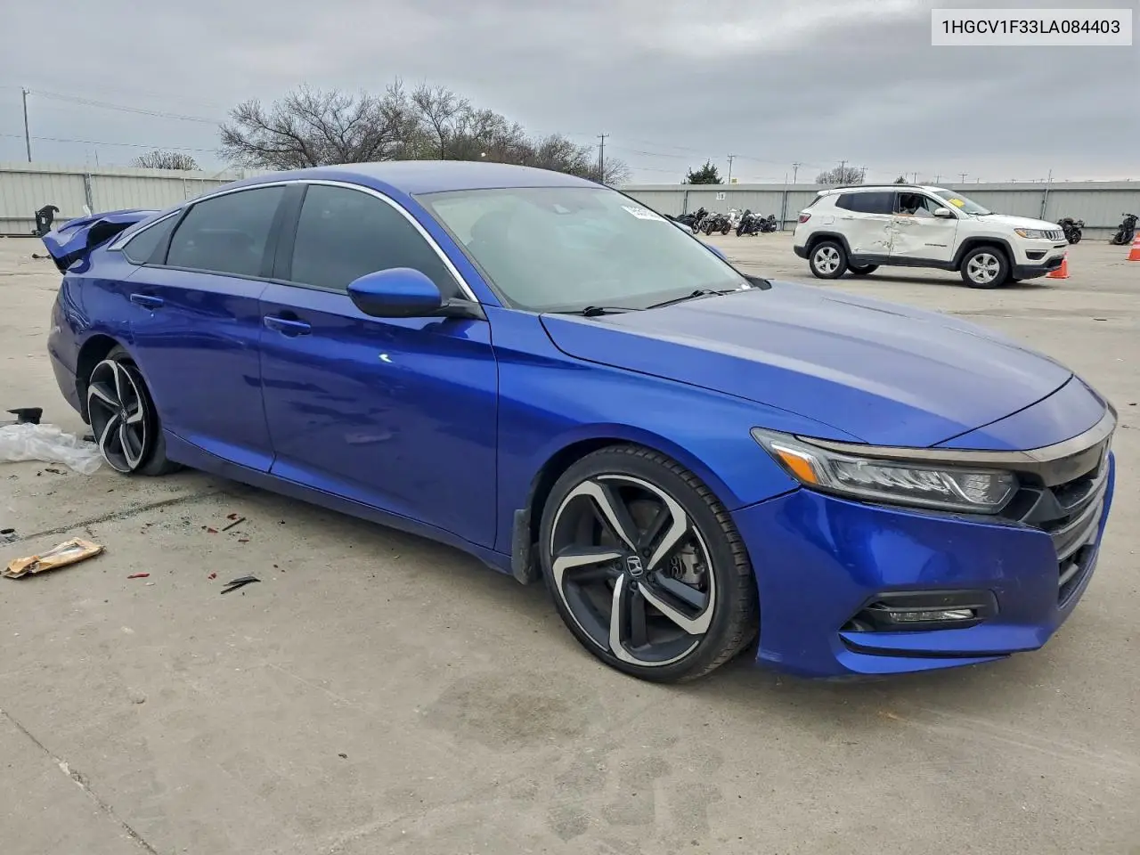 1HGCV1F33LA084403 2020 Honda Accord Sport