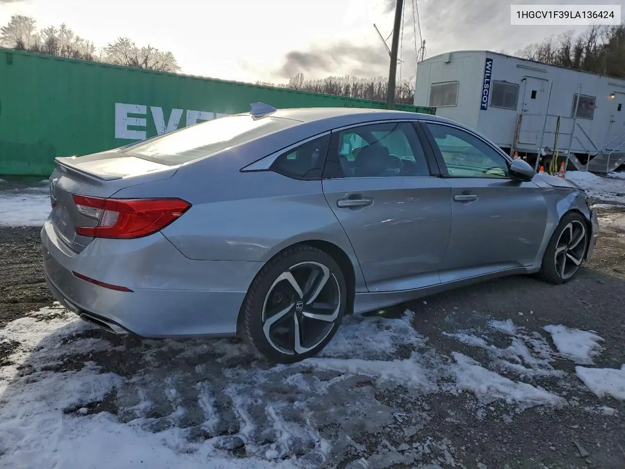 1HGCV1F39LA136424 2020 Honda Accord Sport