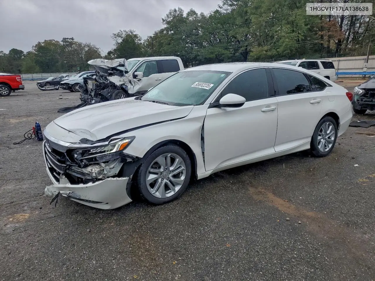 1HGCV1F17LA138638 2020 Honda Accord Lx