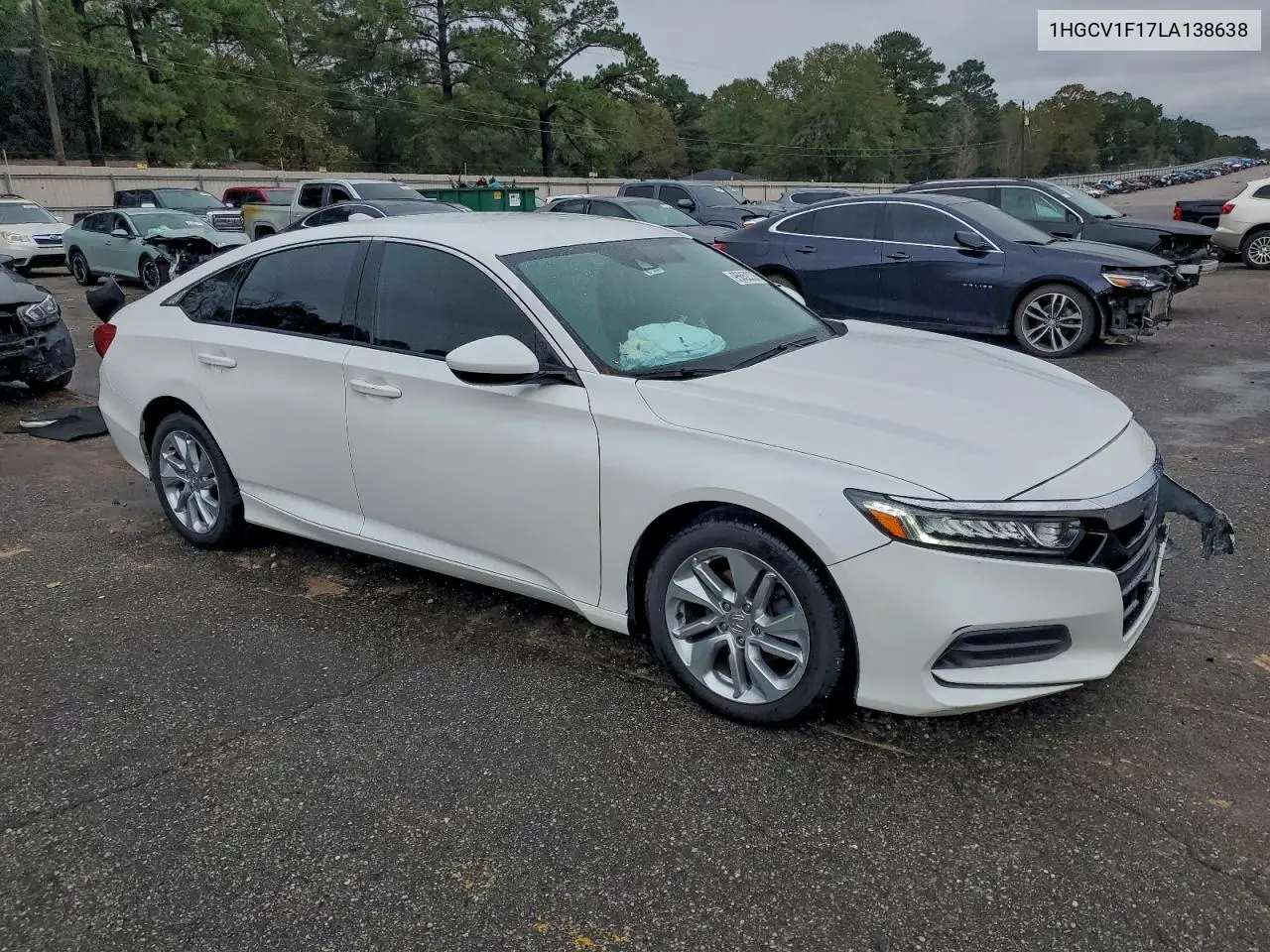 1HGCV1F17LA138638 2020 Honda Accord Lx
