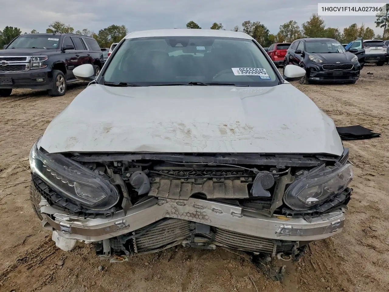 1HGCV1F14LA027366 2020 Honda Accord Lx