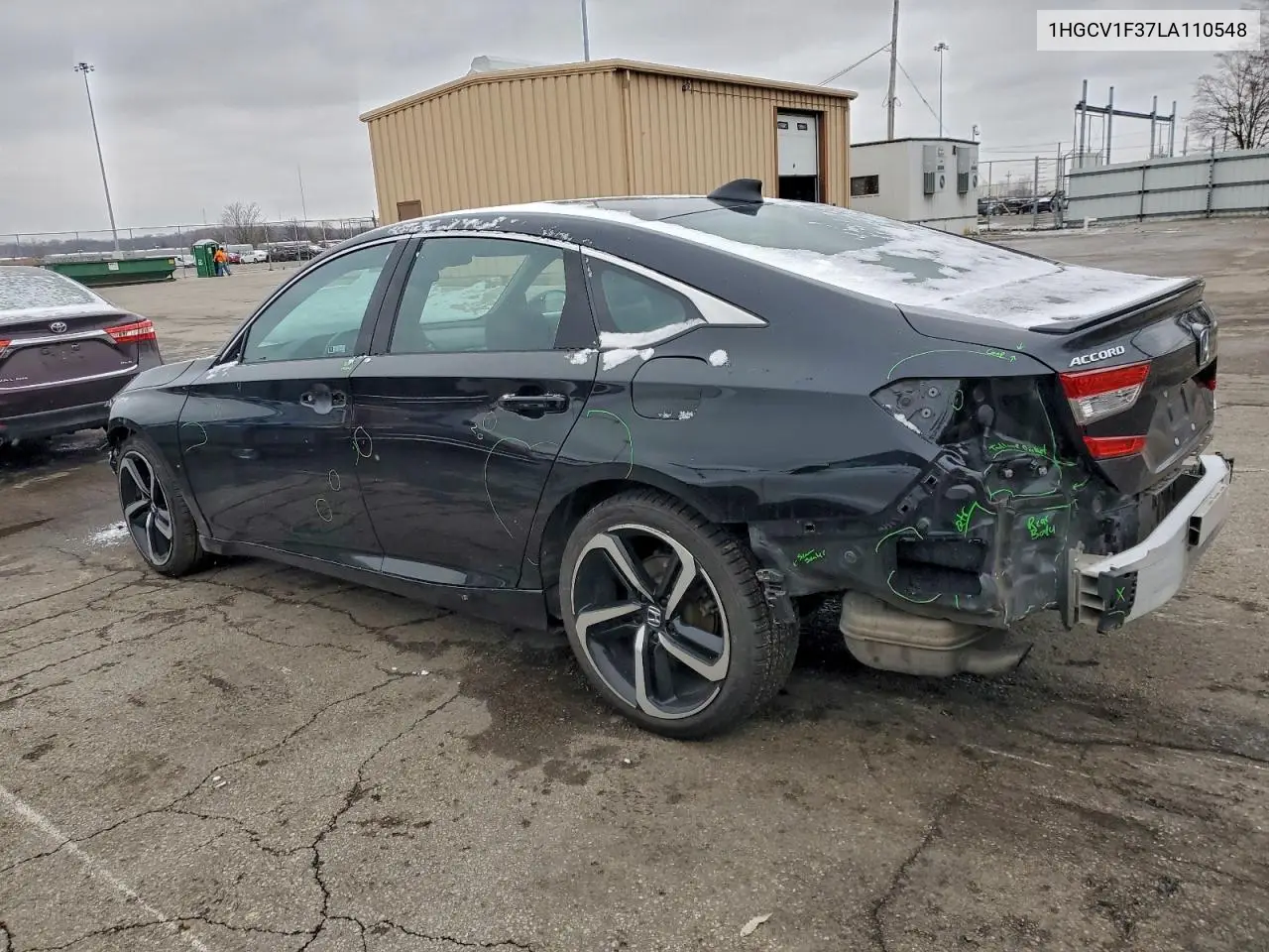 1HGCV1F37LA110548 2020 Honda Accord Sport