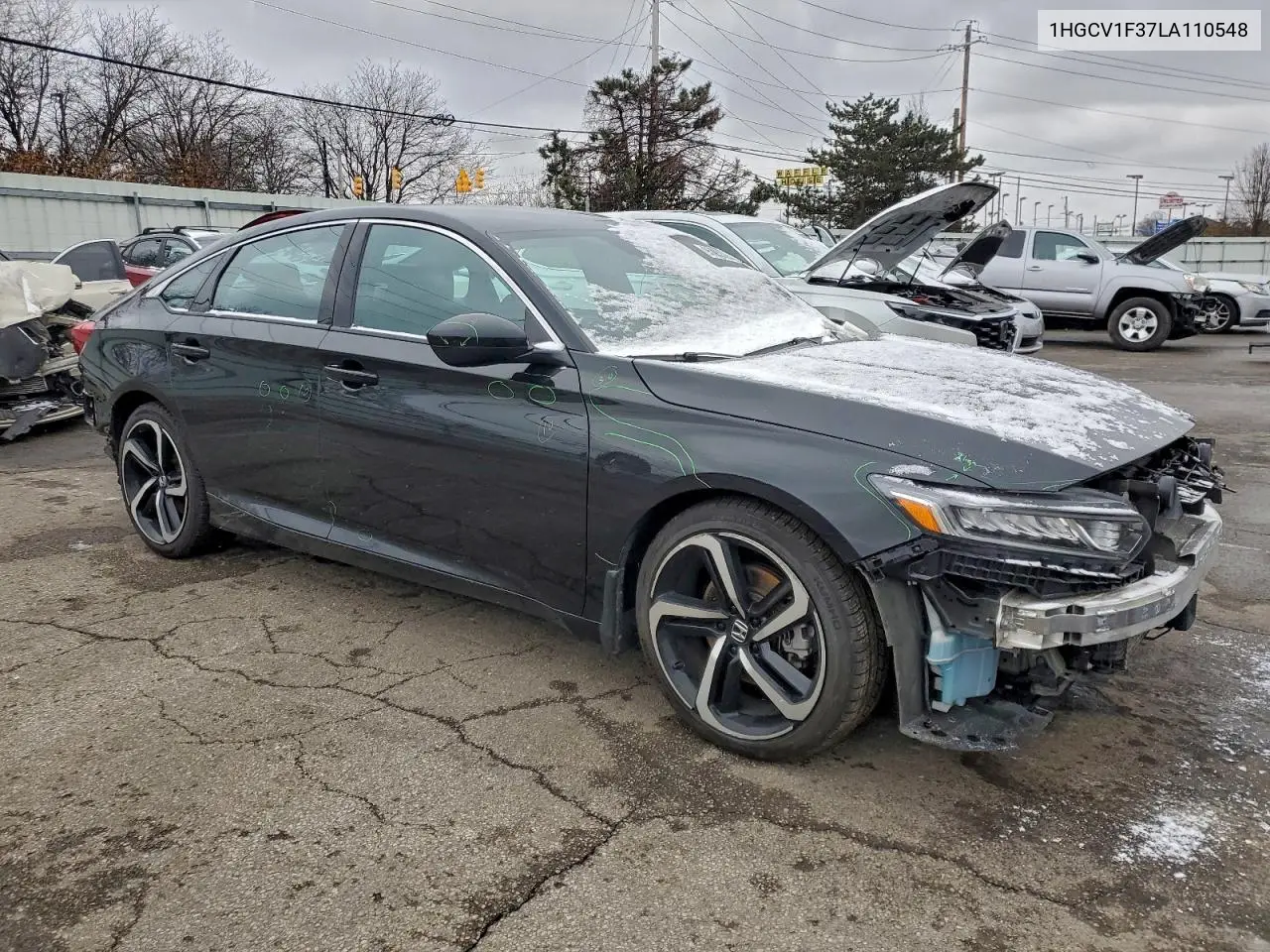 1HGCV1F37LA110548 2020 Honda Accord Sport