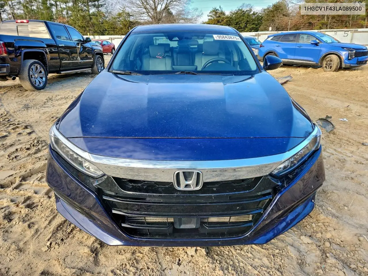1HGCV1F43LA089500 2020 Honda Accord Ex