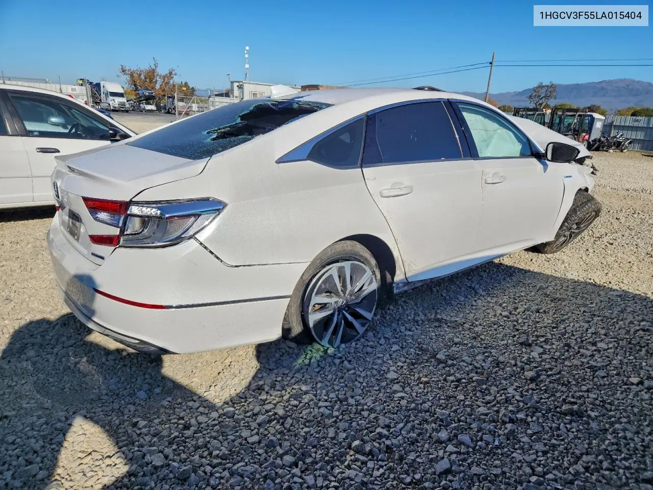 1HGCV3F55LA015404 2020 Honda Accord Hybrid Exl