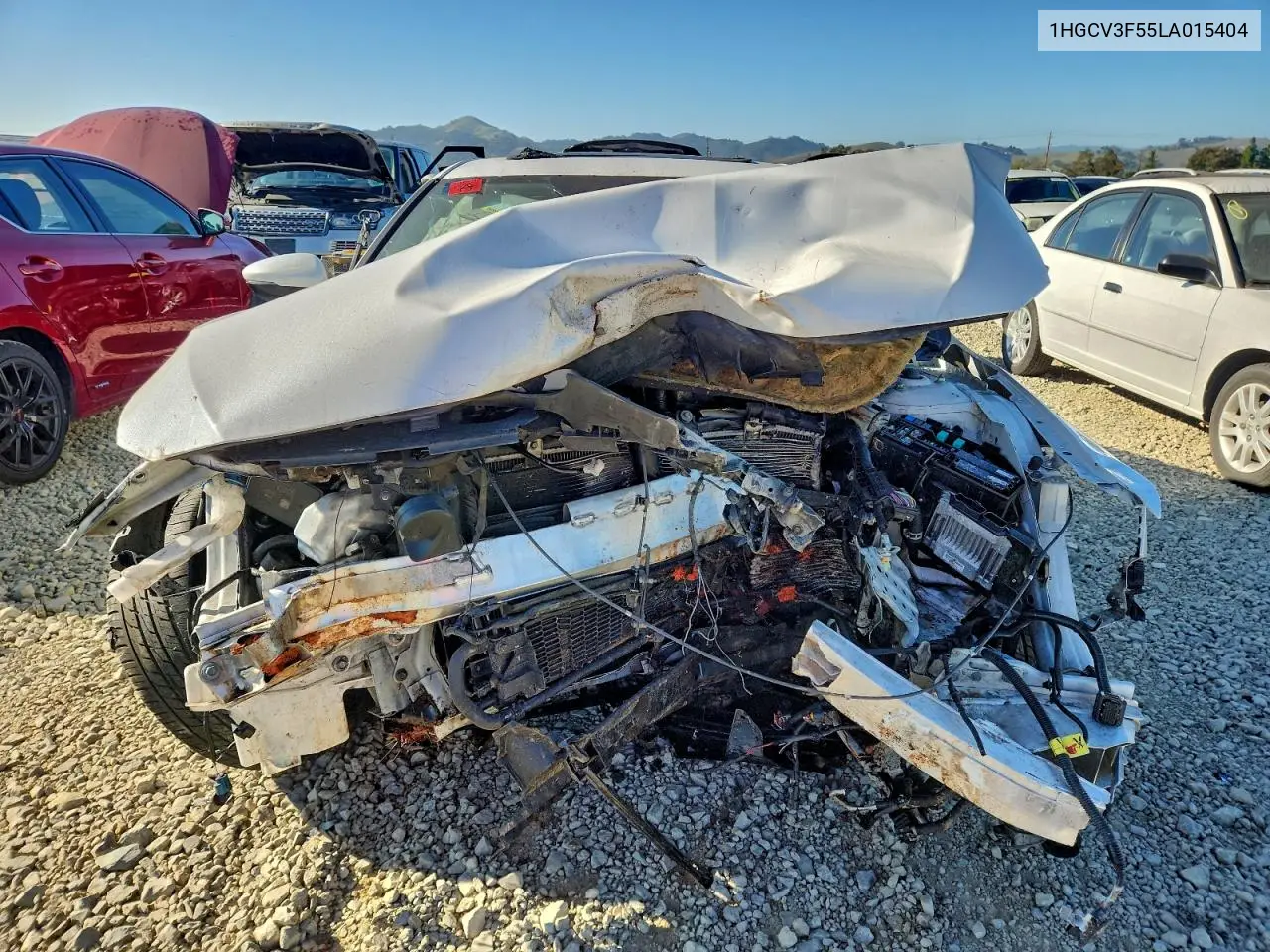 1HGCV3F55LA015404 2020 Honda Accord Hybrid Exl