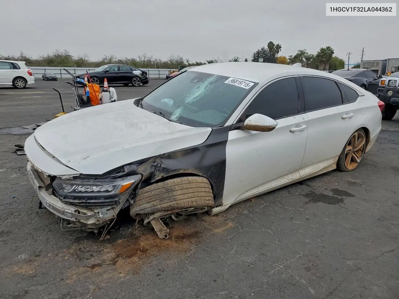 1HGCV1F32LA044362 2020 Honda Accord Sport