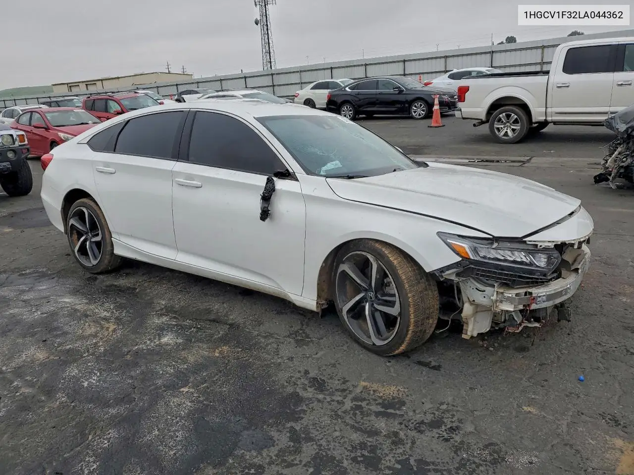 1HGCV1F32LA044362 2020 Honda Accord Sport