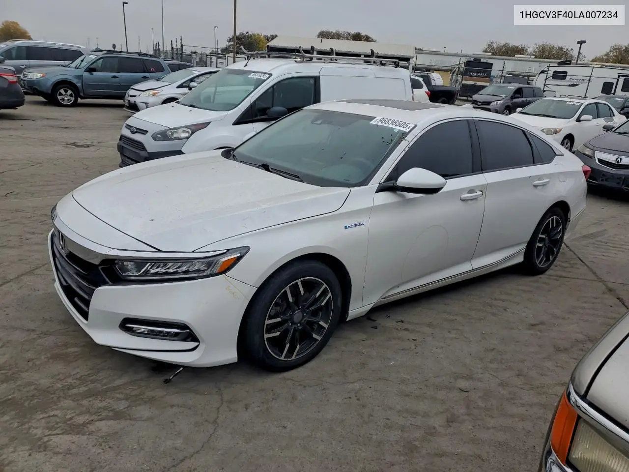 1HGCV3F40LA007234 2020 Honda Accord Hybrid Ex