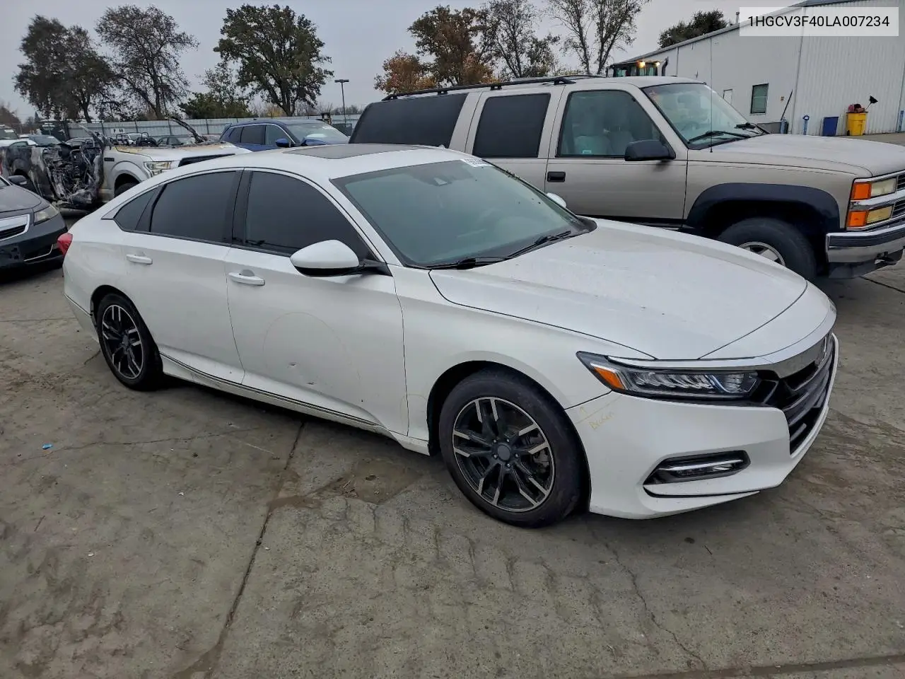 1HGCV3F40LA007234 2020 Honda Accord Hybrid Ex