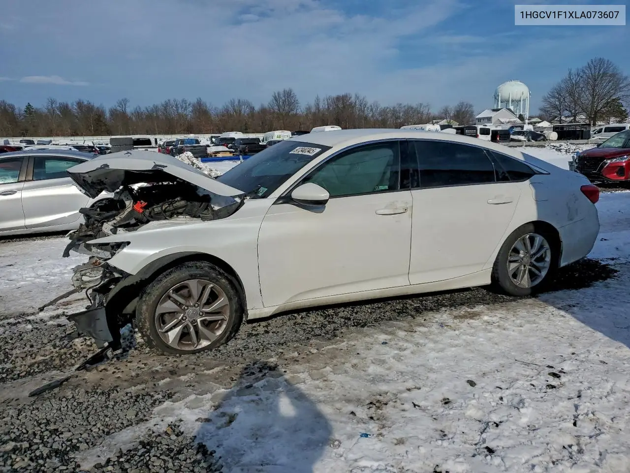 1HGCV1F1XLA073607 2020 Honda Accord Lx