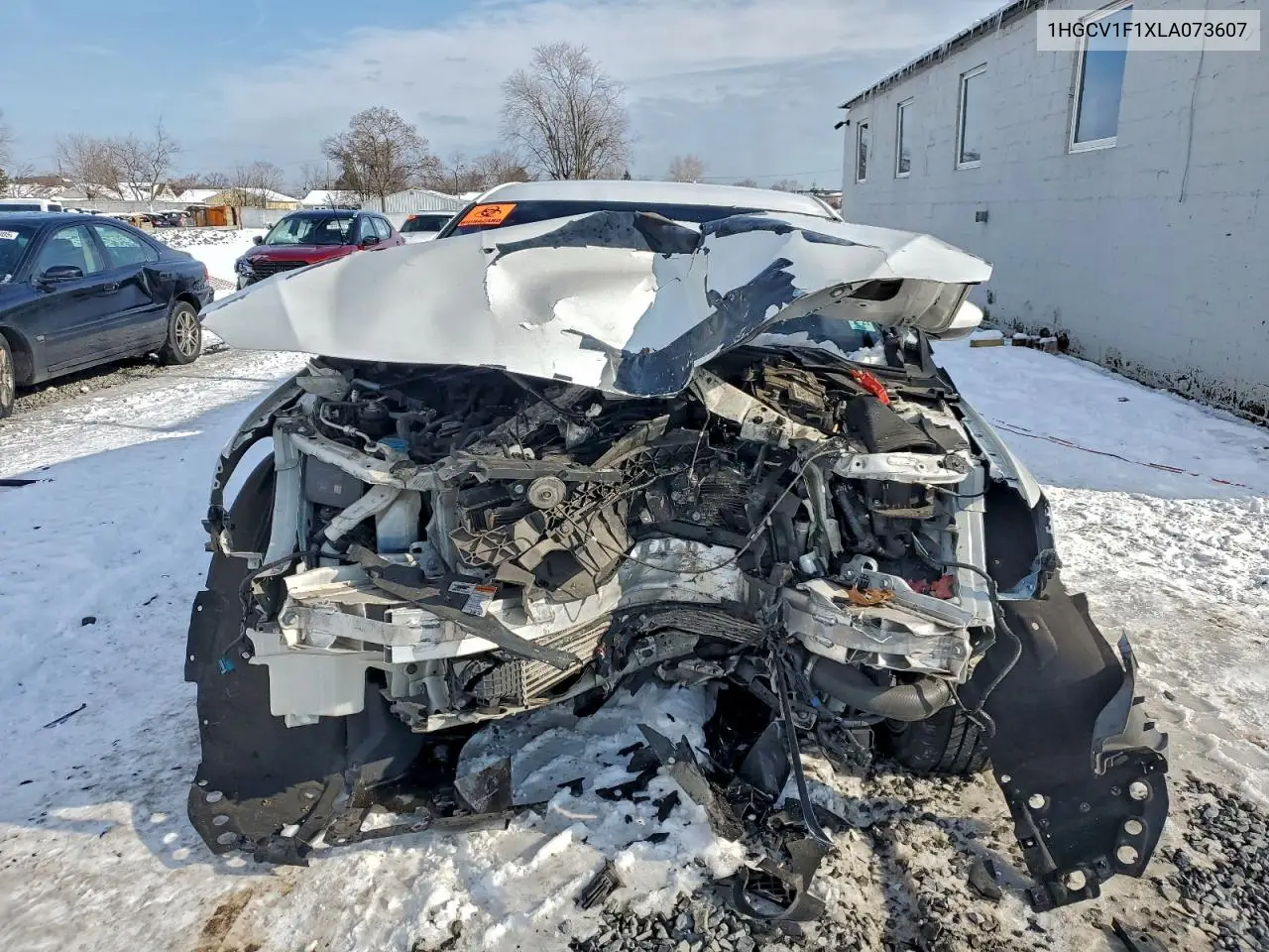 1HGCV1F1XLA073607 2020 Honda Accord Lx