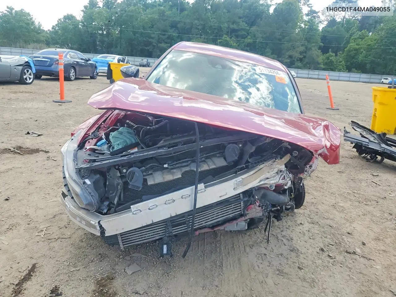 1HGCV1F44MA049055 2021 Honda Accord Sport Se