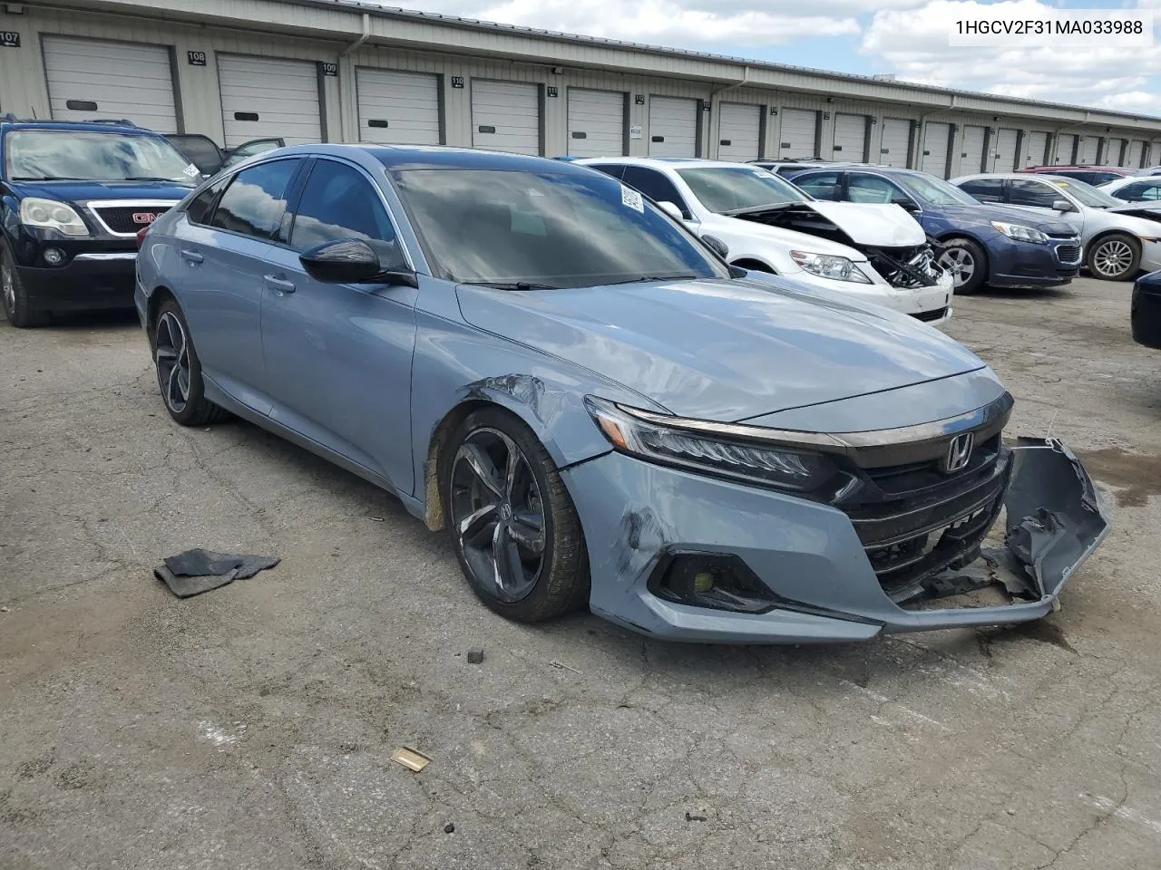 1HGCV2F31MA033988 2021 Honda Accord Sport