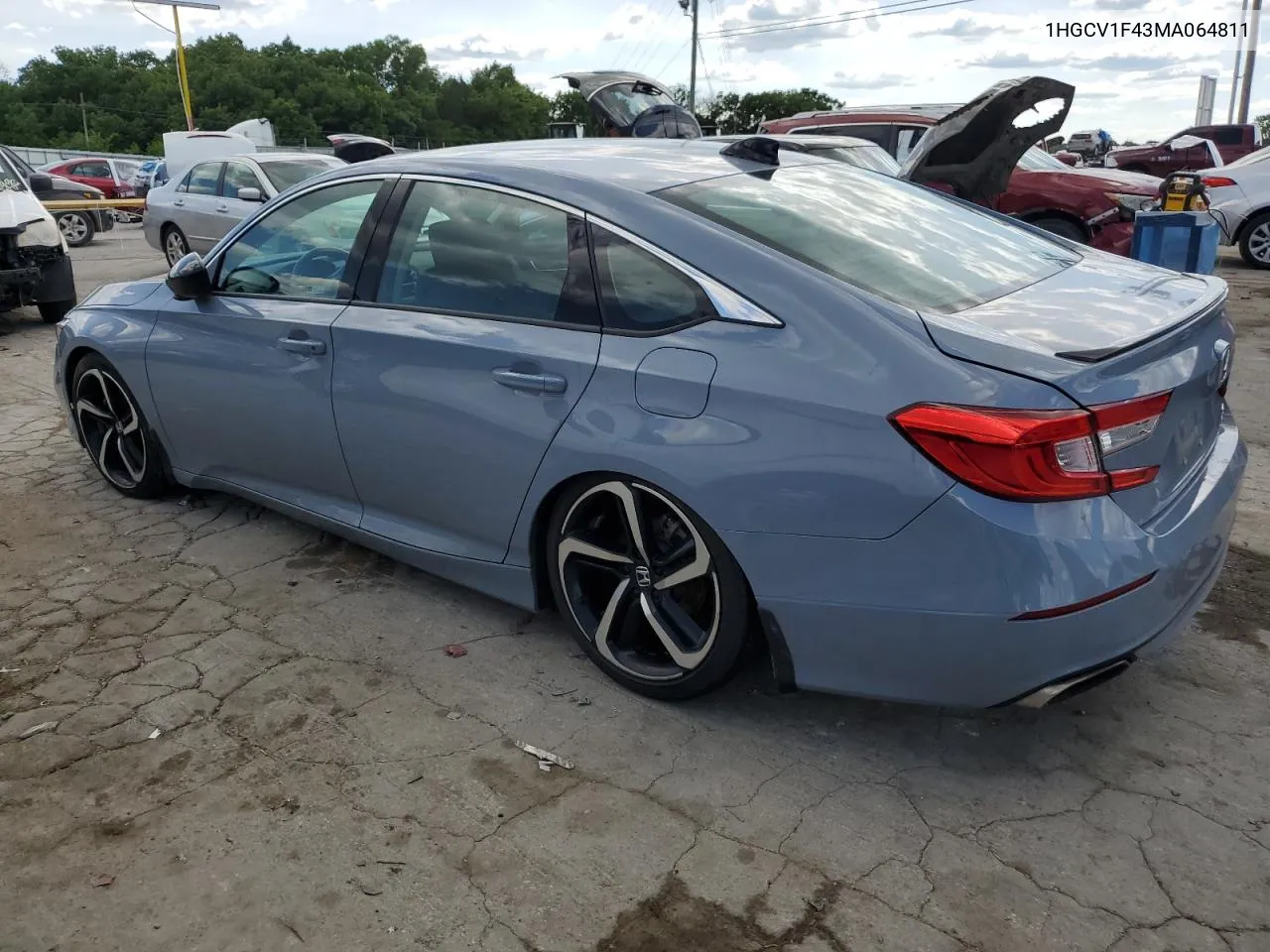 1HGCV1F43MA064811 2021 Honda Accord Sport Se