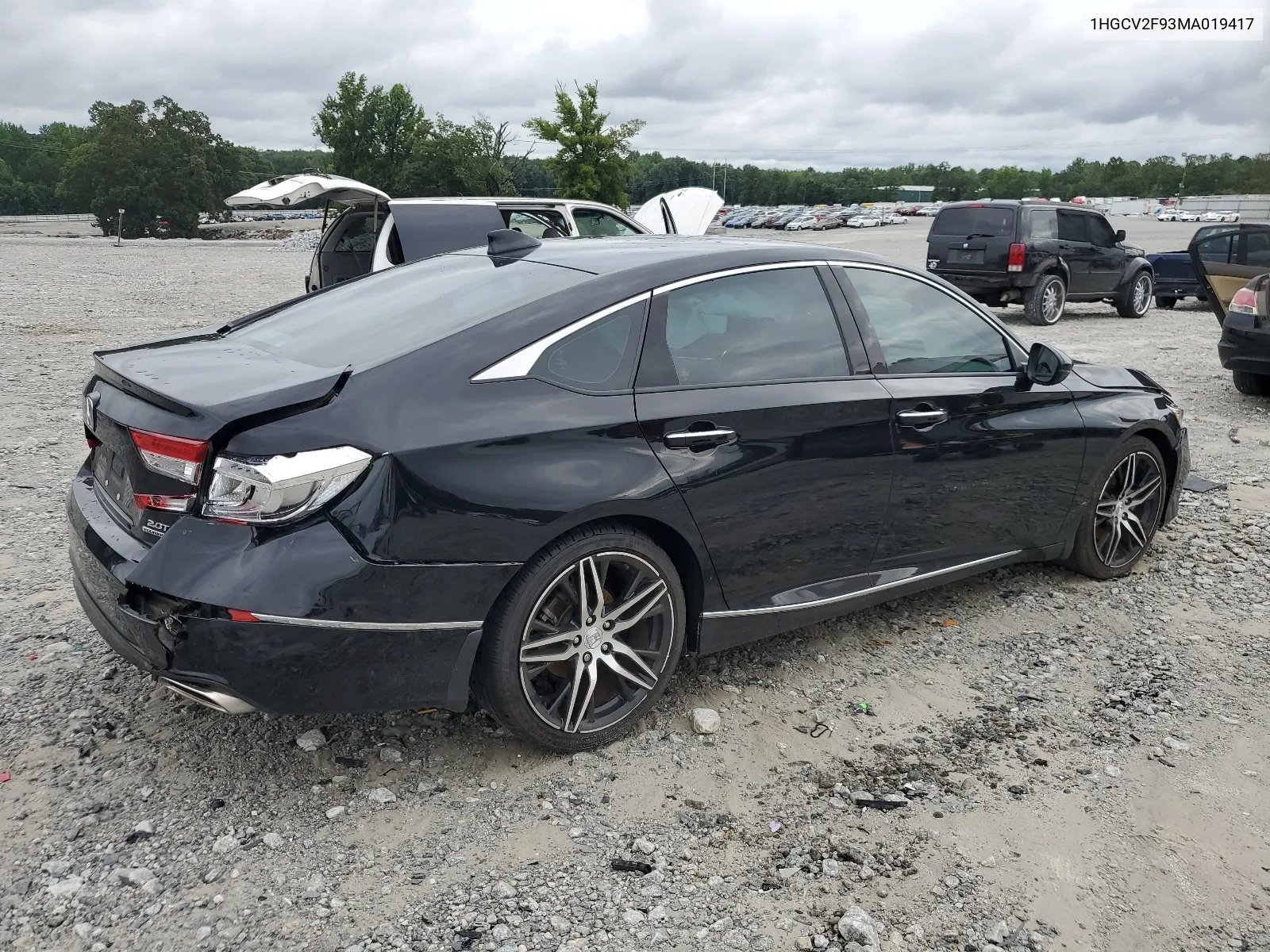 2021 Honda Accord Touring VIN: 1HGCV2F93MA019417 Lot: 64508614