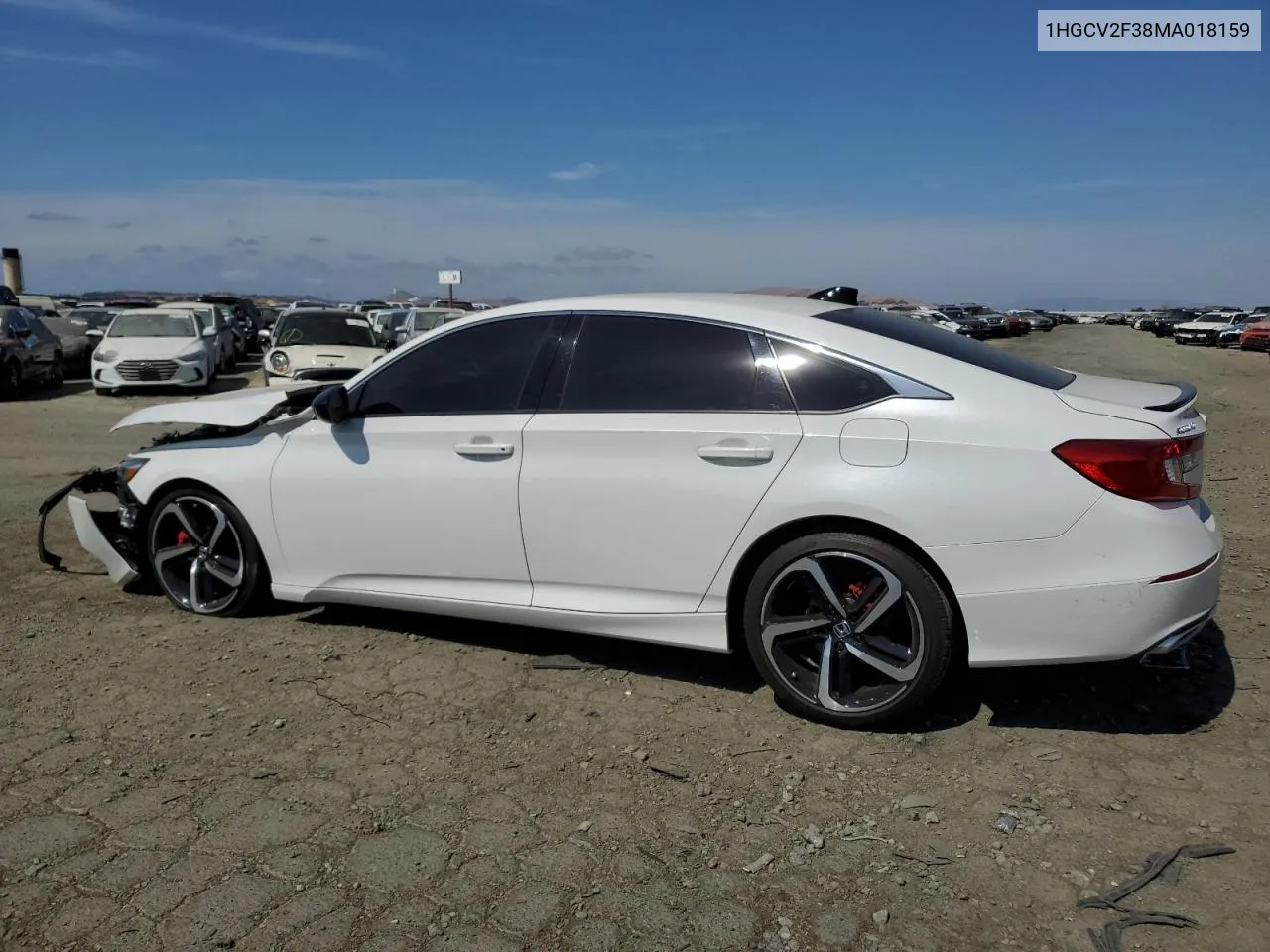 2021 Honda Accord Sport VIN: 1HGCV2F38MA018159 Lot: 70929344