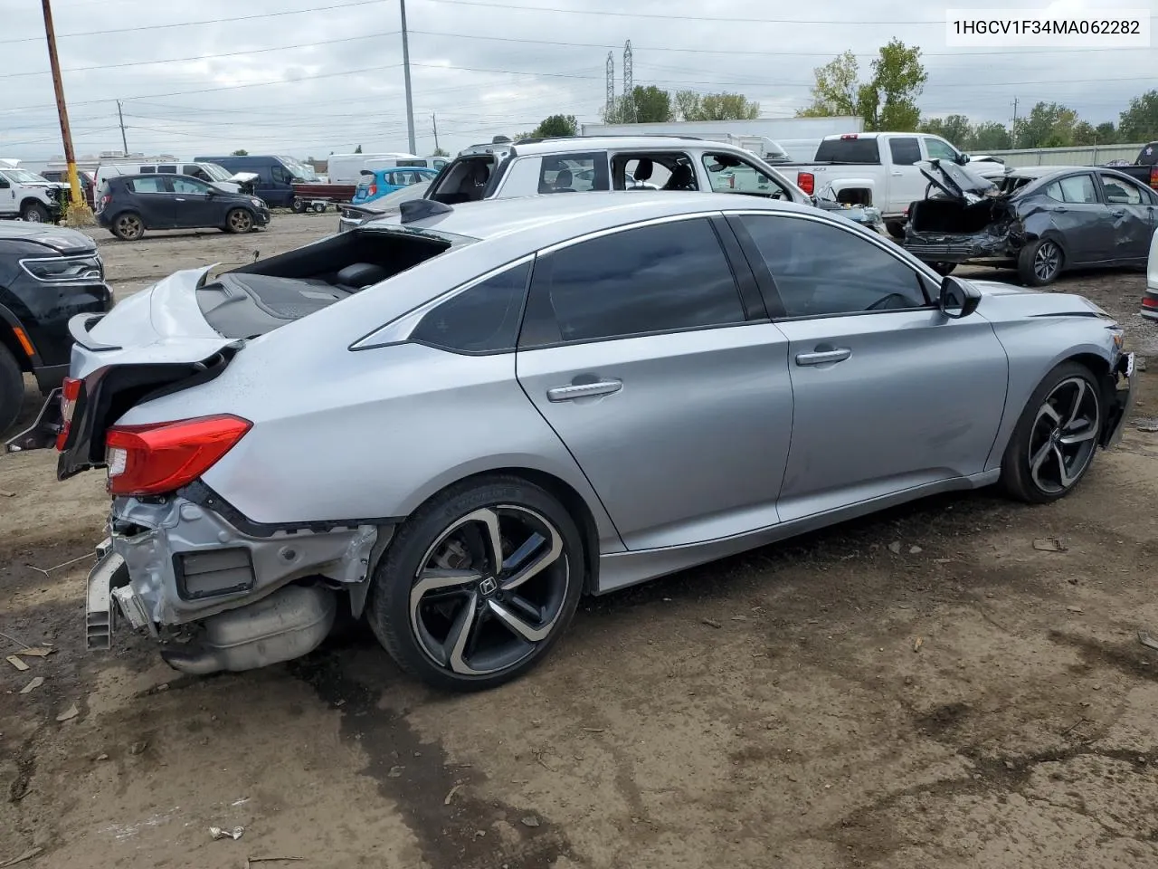 1HGCV1F34MA062282 2021 Honda Accord Sport