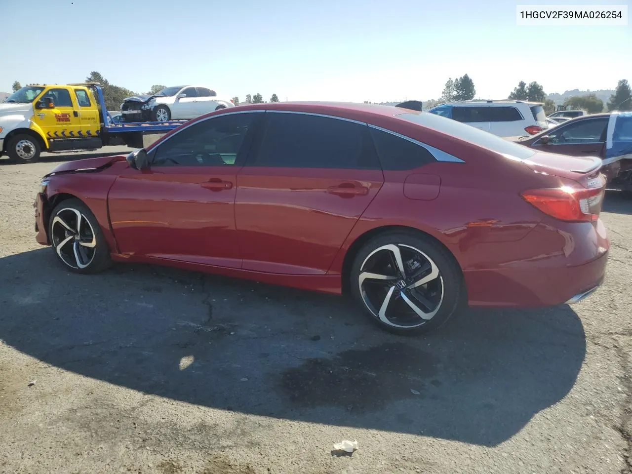 1HGCV2F39MA026254 2021 Honda Accord Sport