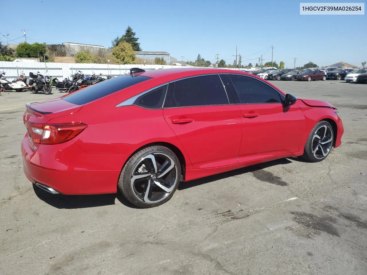 1HGCV2F39MA026254 2021 Honda Accord Sport