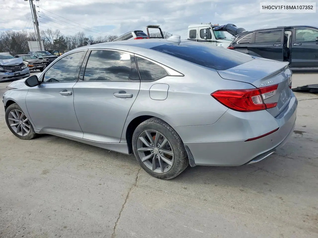 1HGCV1F18MA107352 2021 Honda Accord Lx