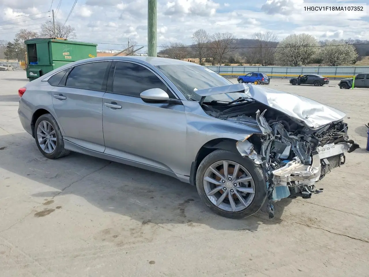 1HGCV1F18MA107352 2021 Honda Accord Lx