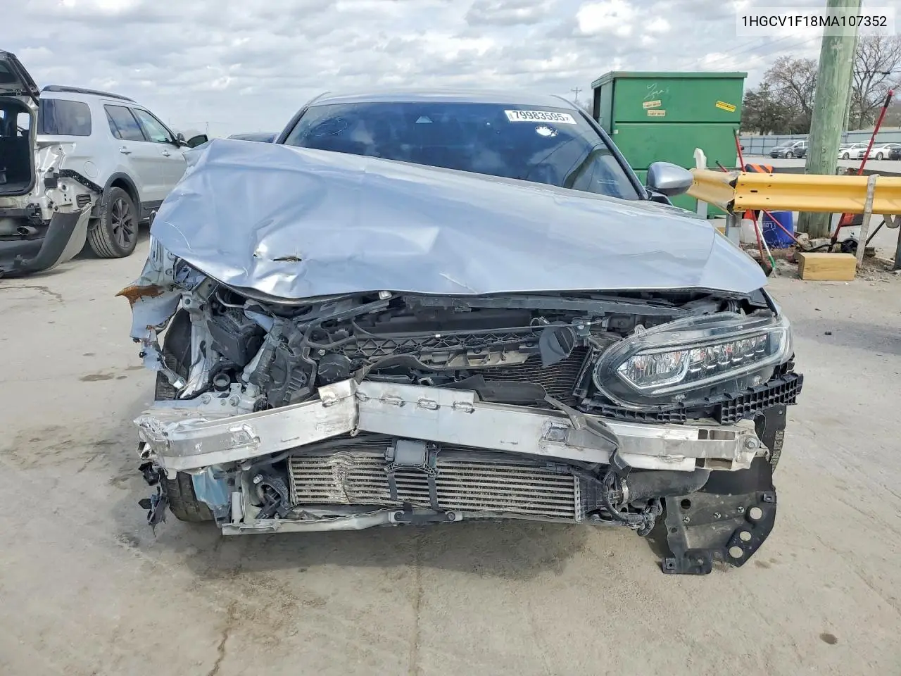 1HGCV1F18MA107352 2021 Honda Accord Lx