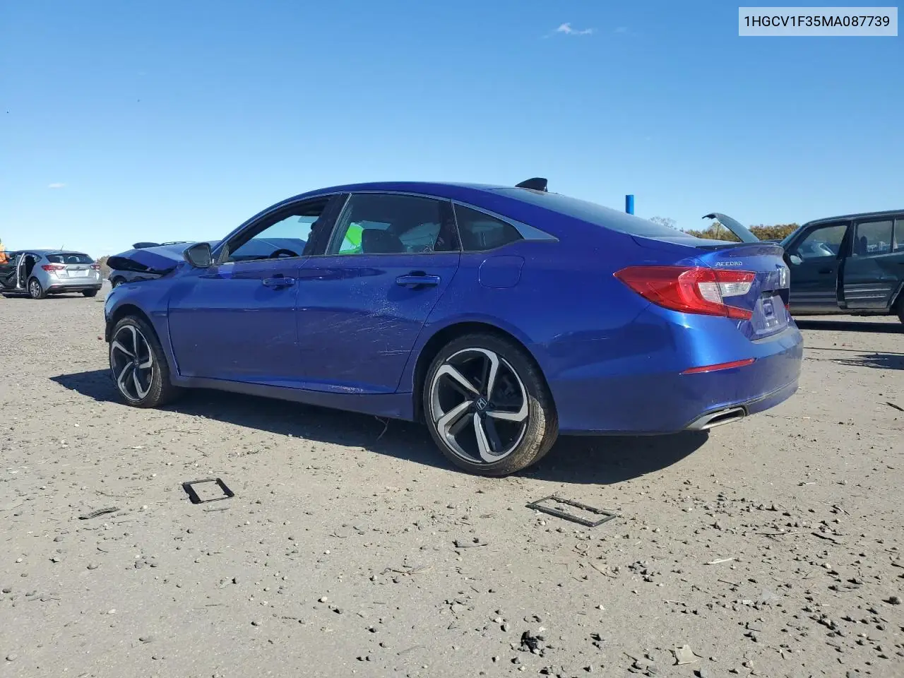 1HGCV1F35MA087739 2021 Honda Accord Sport