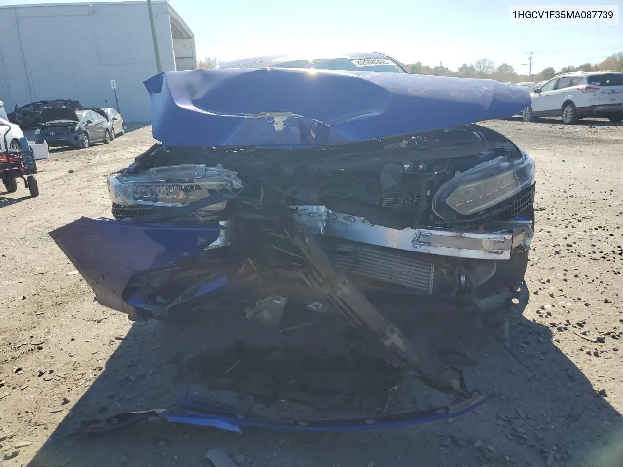 1HGCV1F35MA087739 2021 Honda Accord Sport